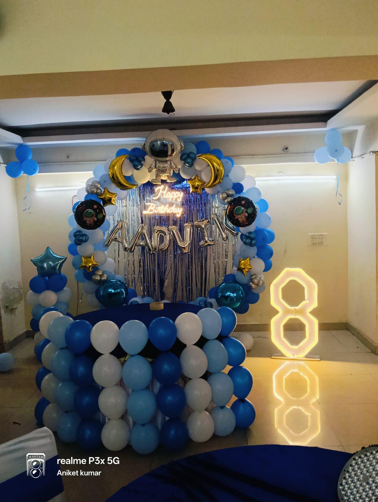 Galaxy Ring Glow Decor